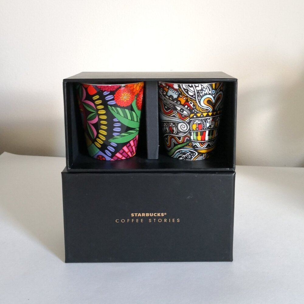 Starbucks Coffee Stories Set with Laolu Senbanjo and Jessie & Katey 3 Oz Demi Mu